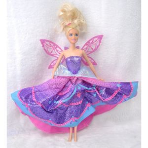 BARBIE MARIPOSA FAIRY PRINCESS CATANIA DOLL AND FAIRY DOLL WITH WINGS